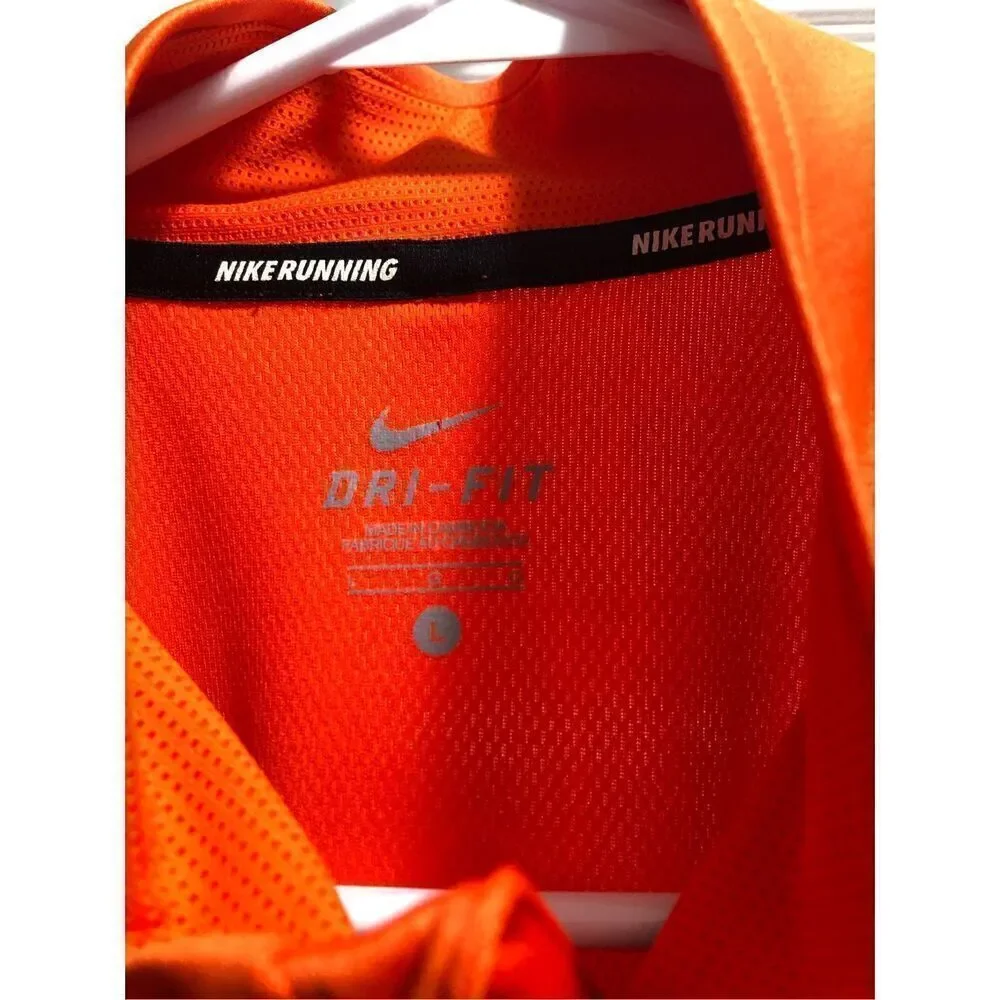 Nike Running Orange Large (L) Jersey